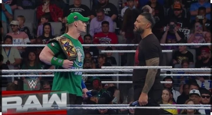 FINALLY! ROMAN REIGNS RETURNS TO WWE – CONFRONTS UNDISPUTED CHAMPION JOHN CENA ON DARK RAW!