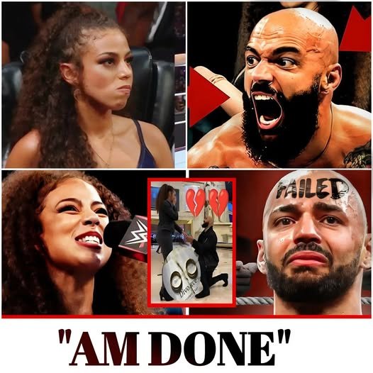 BREAKING NEWS: Samantha Irvine Stuns WWE Fans with Shocking Divorce Announcement from Ricochet