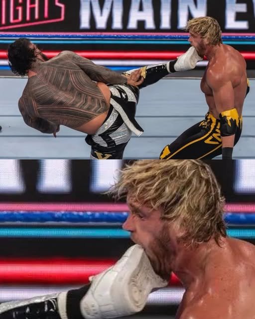 BREAKING: JEY USO SHOCKS WWE UNIVERSE – KICKS LOGAN PAUL’S TEETH OUT IN VICIOUS SMACKDOWN ATTACK!