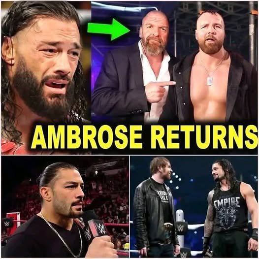 EMOTIONAL WWE RETURN: DEAN AMBROSE SHOCKS ROMAN REIGNS WITH SURPRISE COMEBACK – “YOU’RE THE ONLY ONE WHO STILL CARES!