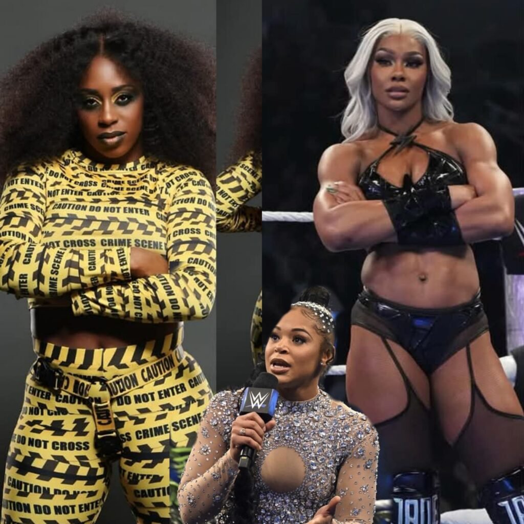 Secret Alliance: Jade Cargill Plots Against Naomi with Bianca Belair on a Late-Night Call!”
