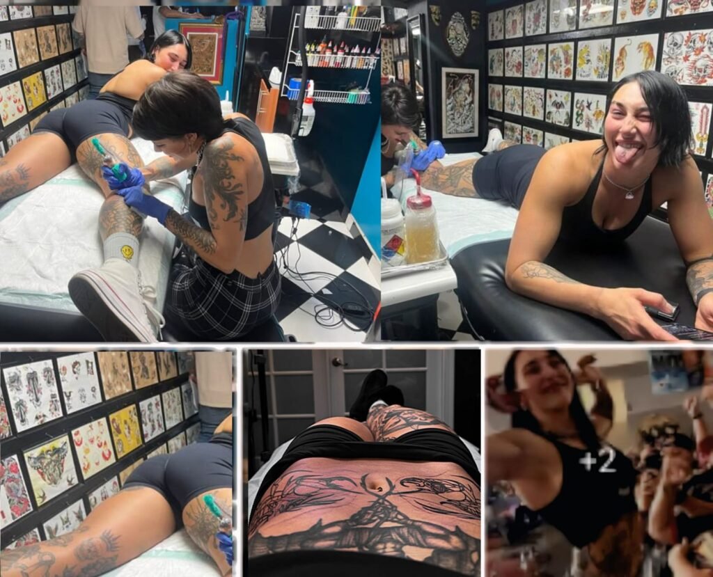 “Rhea Ripley Unveils Stunning New Tattoos – Each One Has a Deep, Dark Story!”