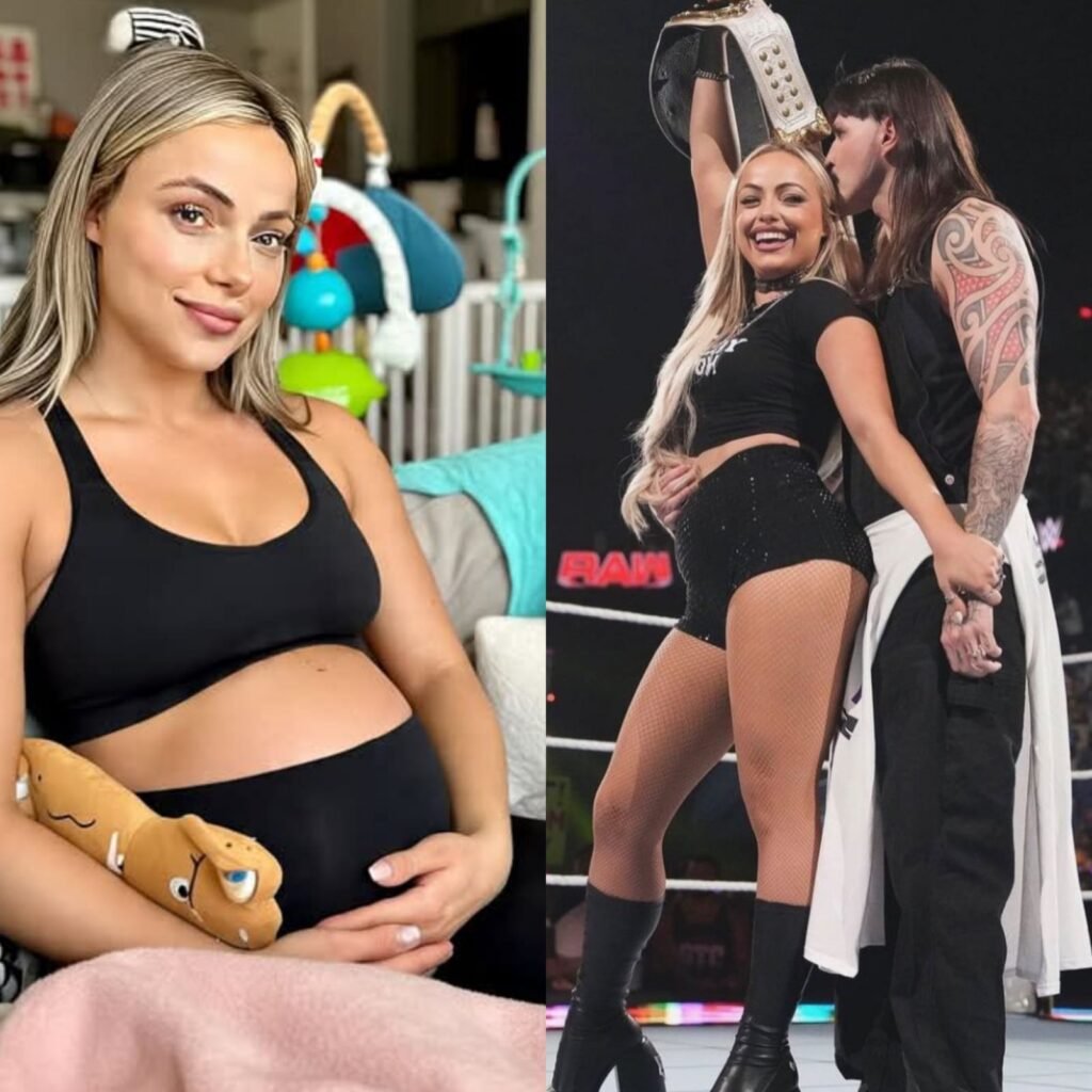 “Shockwaves in WWE: Liv Morgan’s Pregnancy Confirmed, Dominic Mysterio Takes Responsibility”