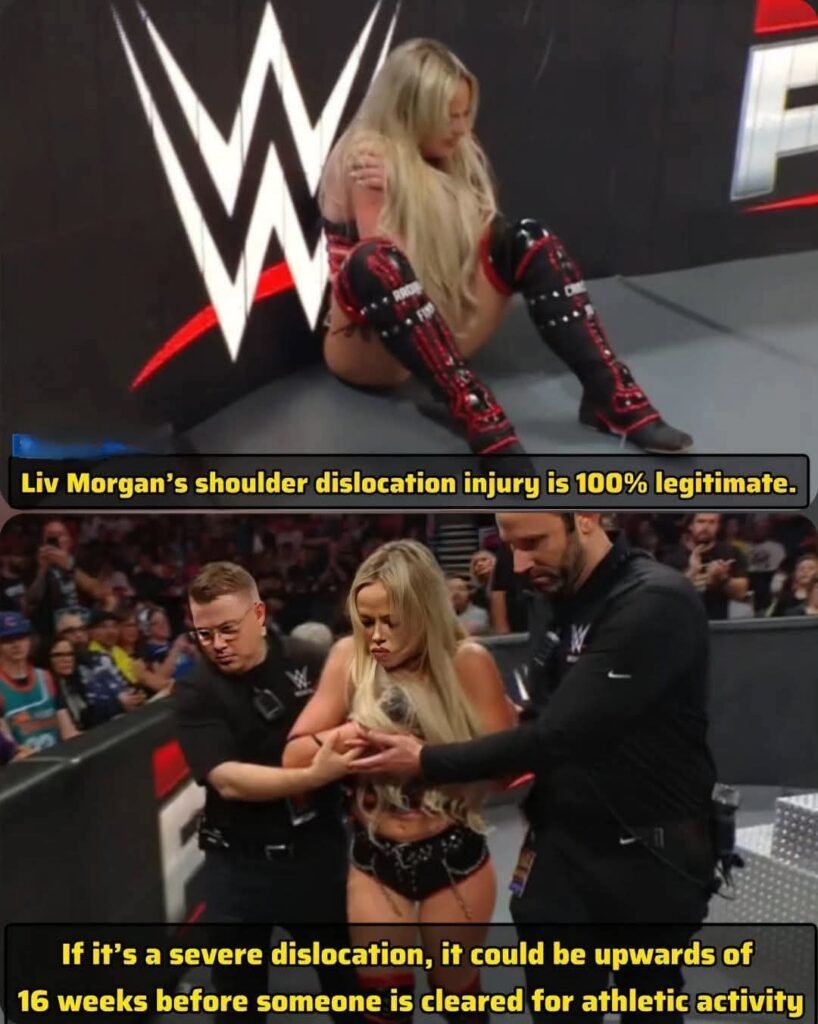 Tragedy in the Ring: Liv Morgan Suffers Serious Shoulder Injury During WWE Raw Match