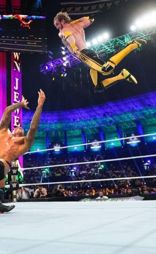 SmackDown Turns Savage: Randy Orton Destroys Logan Paul Without Warning!”