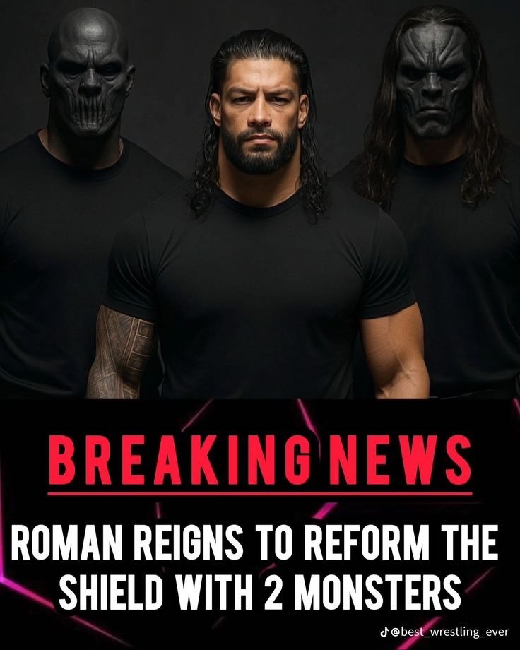 EXCLUSIVE: Roman Reigns Returns with TWO MONSTER Wrestlers – Introducing THE NEW SHIELD! The Tribal Chief is BACK – And He’s Not Alone!