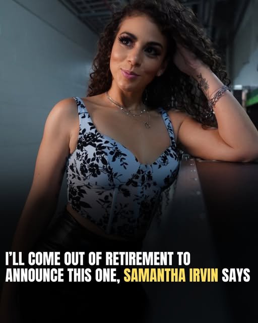 Samantha Irvin Returns to WWE: The Voice Behind the Announcements
