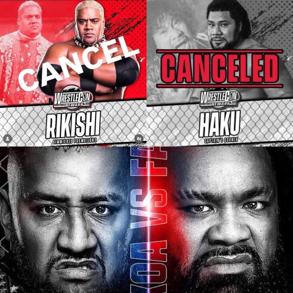 🚨Rikishi & Haku Mysteriously Cancel WrestleCon Appearances – Surprise Return at SummerSlam for Solo Sikoa vs Jacob Fatu?!👀