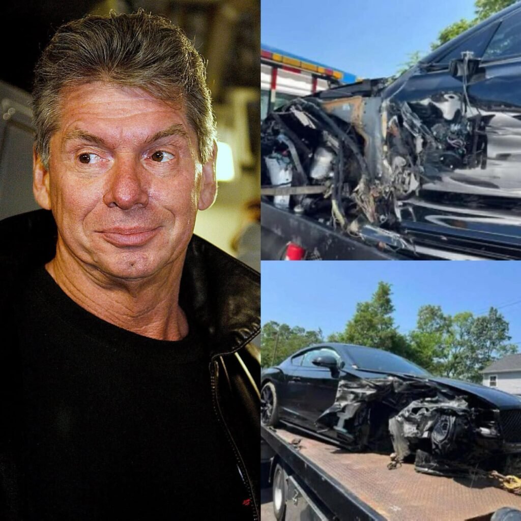 🚨 BREAKING: Vince McMahon Involved in Shocking Car Accident – Walks Away Without a Scratch!