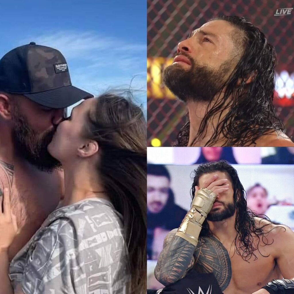 “Shocking Backstage seen : Roman Reigns Confronts Ronda Rousey and Her BF in Heated Kiss Controversy – Full Details Inside!”
