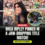 “HEARTBREAKING: Rhea Ripley Pinned in a Jaw-Dropping Title Match – What Went Wrong?”
