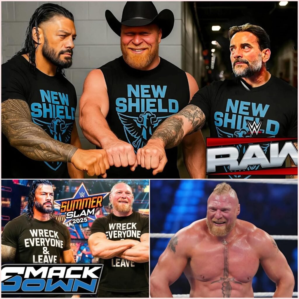 EXCLUSIVE: Roman Reigns & Brock Lesnar Form NEW SHIELD to DESTROY Seth Rollins After SummerSlam 2025!