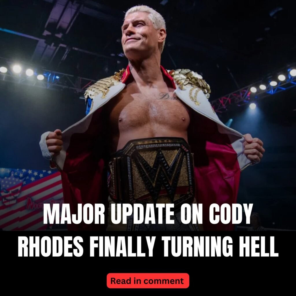 MAJOR UPDATE ON CODY RHODES: IS THE AMERICAN NIGHTMARE FINALLY TURNING HEEL?